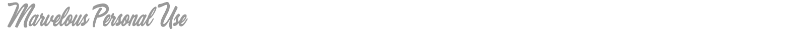 Marvelous font preview